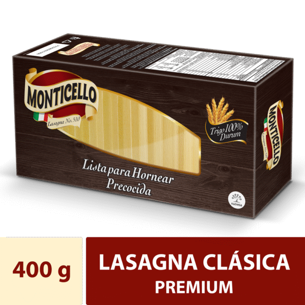 Lasagna Monticello Precocida N5 400Gr