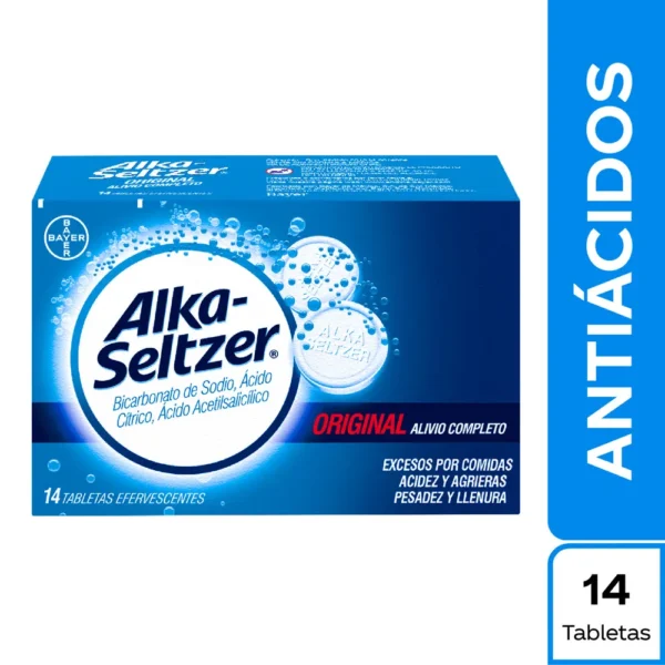 Alka-Seltzer Efervescente Caja x 14 tabletas
