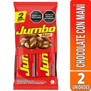 Chocolatina Jumbo Maní 90 Gr