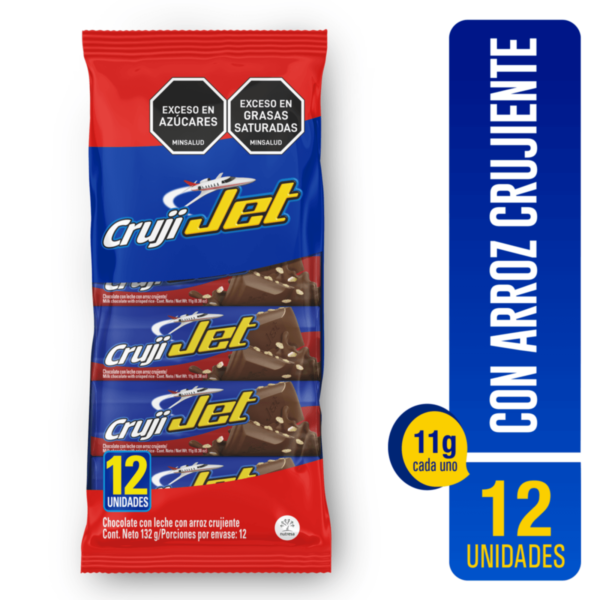Chocolatina Criji Jet x 12g Bandeja  x 12 unidades