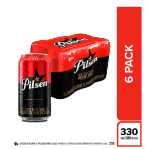 Cerveza Pilsen Lata 330ml x6und