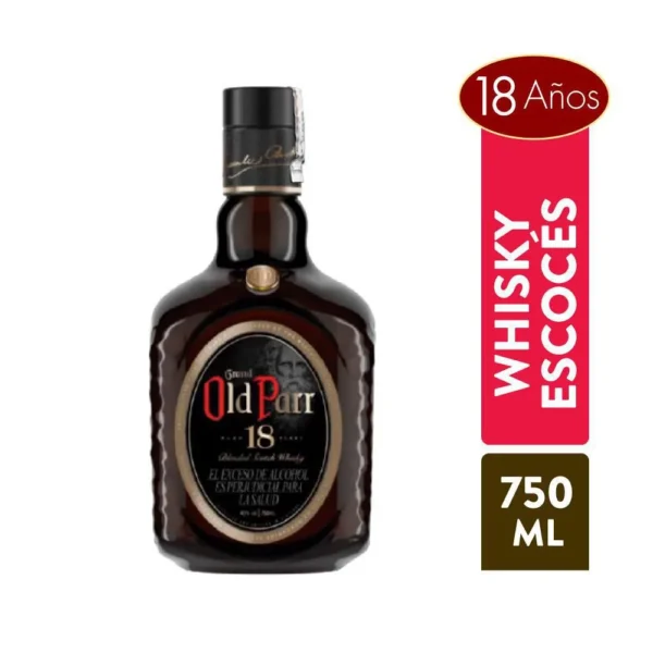 Whisky Old Parr 18 años