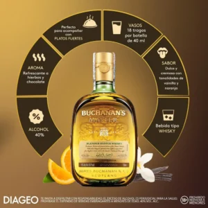 Whisky Buchanan's Máster Botella 750ml