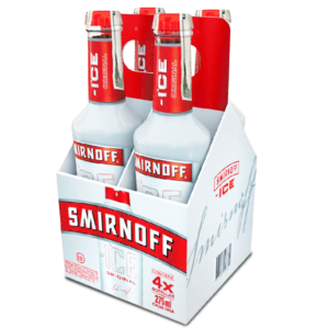 Smirnoff 275ml x 4 unidades