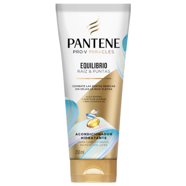 Acondicionador Pantene Pro-V Equilibrio Raíz y Puntas 250Ml
