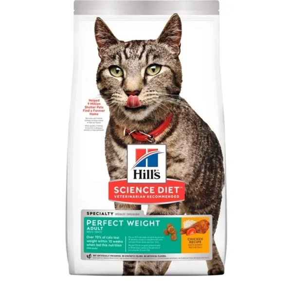 Alimento Para Gato Adulto Hill's Science Diet Perfect Weight 3 Lb