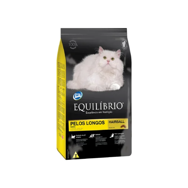 Alimento Para Gato Equilibrio Pelos Largos