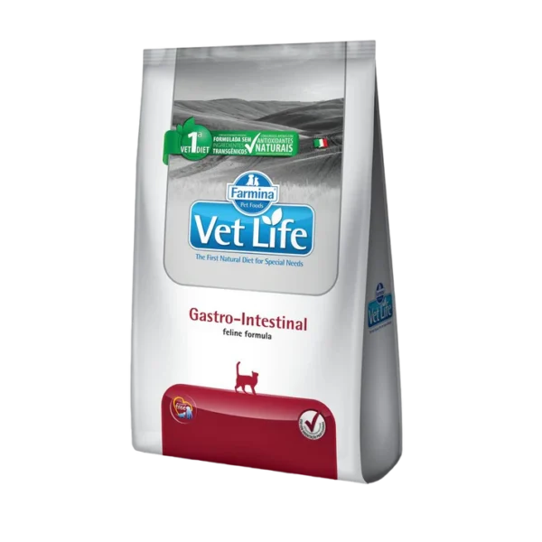 Alimento Para Gatos Vet Life Feline Gastro Intestinal 2 Kg