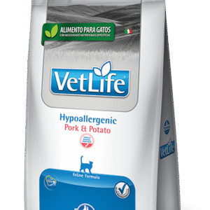 Alimento Para Gatos Vet Life Feline Hyperallergenic 2 Kg