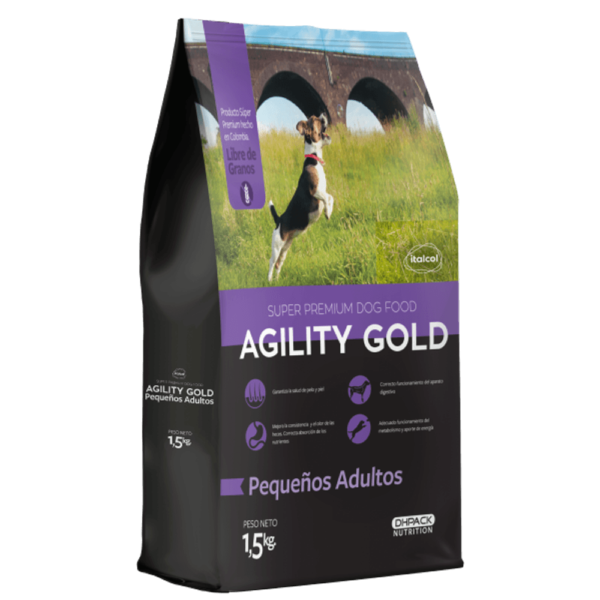 Alimento Para Perro Agility Gold Pequeños Adultos