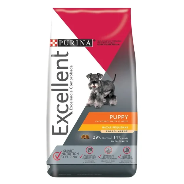 Alimento Para Perros Excellent Puppy Small Breed 3 Kg