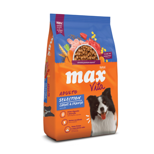 Alimento Perro Adulto Max Vita Selection Carne Y Pollo