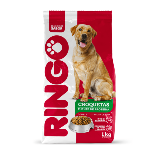 Alimento Seco Para Perro Ringo Croquetas 1Kg