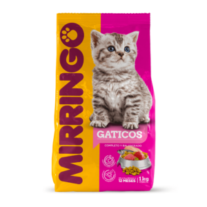 Alimento Seco Para Gato Mirringo Gaticos 1Kg
