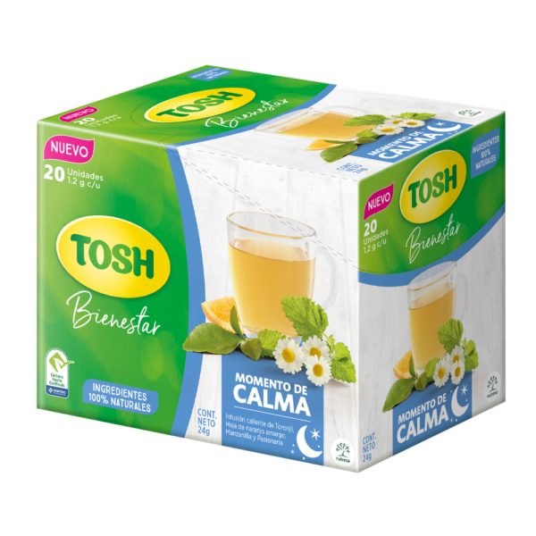 Aromatica Tosh Momento De calma 20 Unidades 24Gr