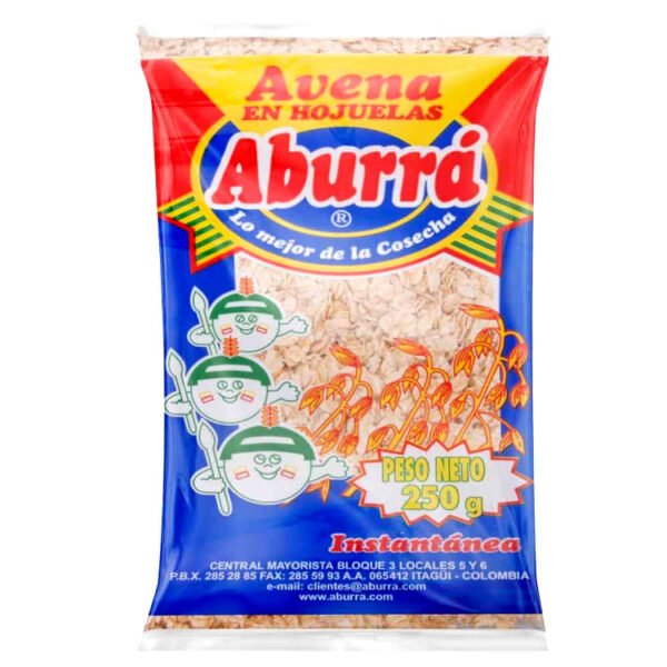 Avena Hojuelas Aburra 250Grs