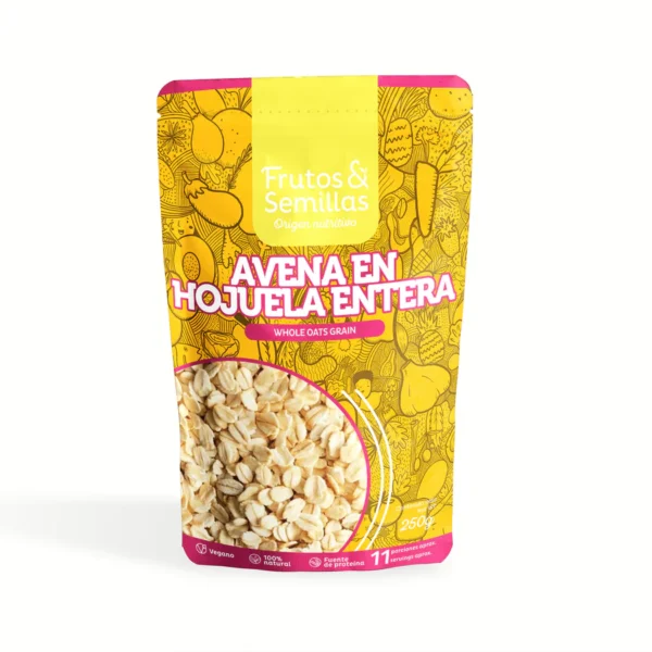 Avena En Hojuelas Entera Frutos Y Semillas