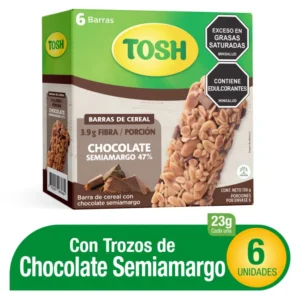 Barra De Cereal Tosh X 6 Uds