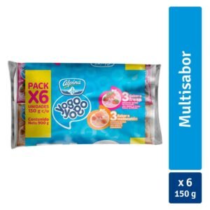 Bebida Láctea Yogo Yogo Alpina Bolsa 6 Unidades 900Gr