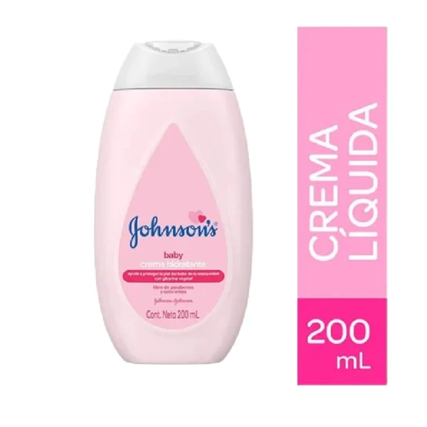 Crema Johnson & Johnson Baby Original 200Ml