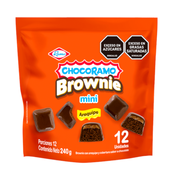 Chocoramo Chocobrownie Mini Ramo 12 Unidades 240Gr