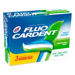 Crema Dental Fluocardent Frescura Max 75Gr 3 Unidades