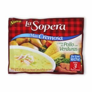 Crema La Sopera Pollo-Verduras +Cremosa 43Gr