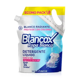 Detergente Líquido Blancox Ropa Blanca