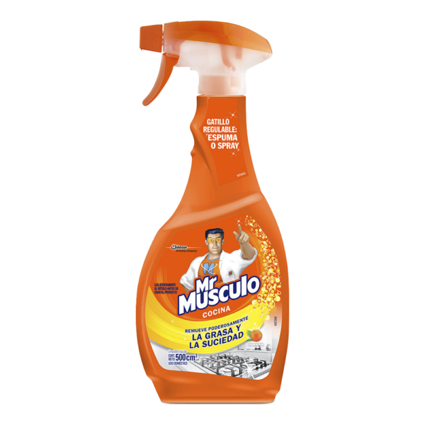 Desengrasante Mr Musculo Antigrasa Cocina Naranja Ptla 500Cc