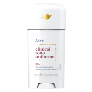 Desodorante Dove Clinical Tono Uniforme Barras 58Gr