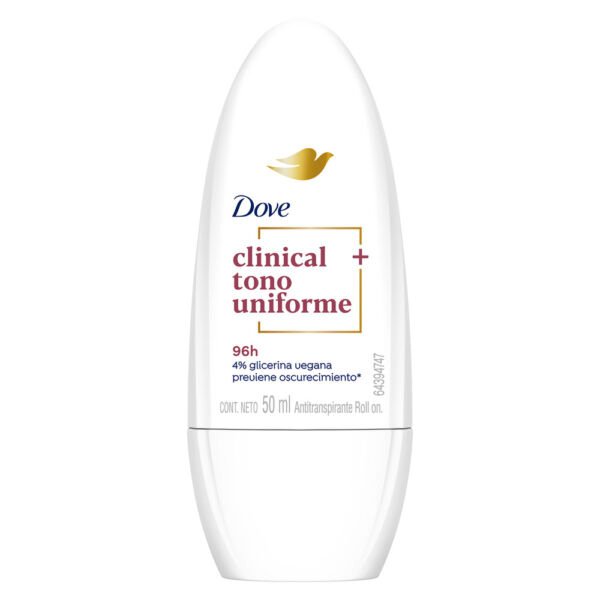 Desodorante Dove Clinical Tono Uniforme Barras 58Gr