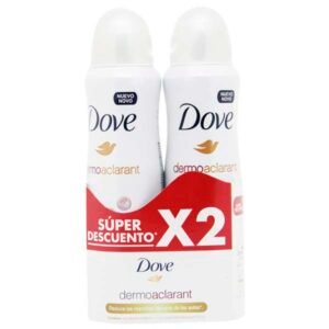 Desodorante Dove Dermo Aclarant Spray 2 Unidades