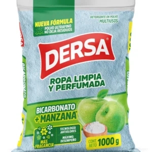 Detergente En Polvo Dersa Bicarbonato + Manzana