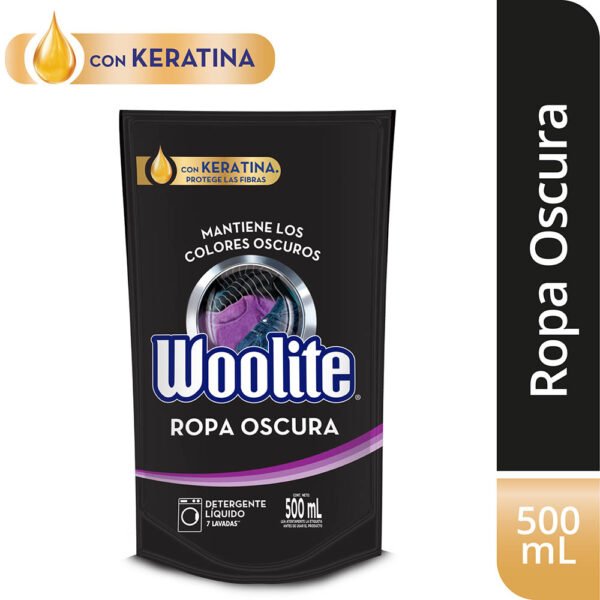 Detergente Woolite Líquido Ropa Oscura 500Ml