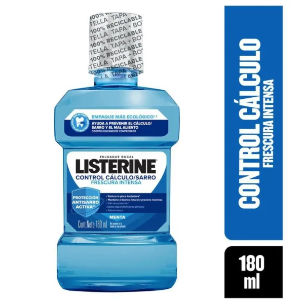 Enjuague Bucal Listerine Control Calculo 180Ml