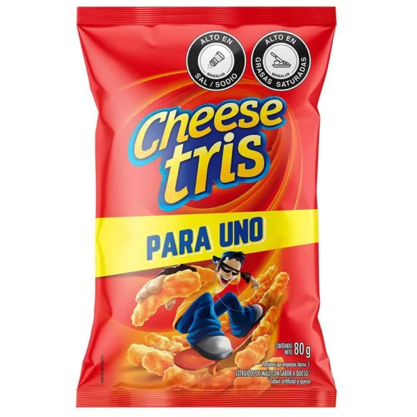 Fritolay Cheese Tris Paquete x 80g