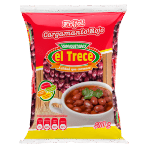 Frijol Cargamanto Rojo El Trece 500 Grs