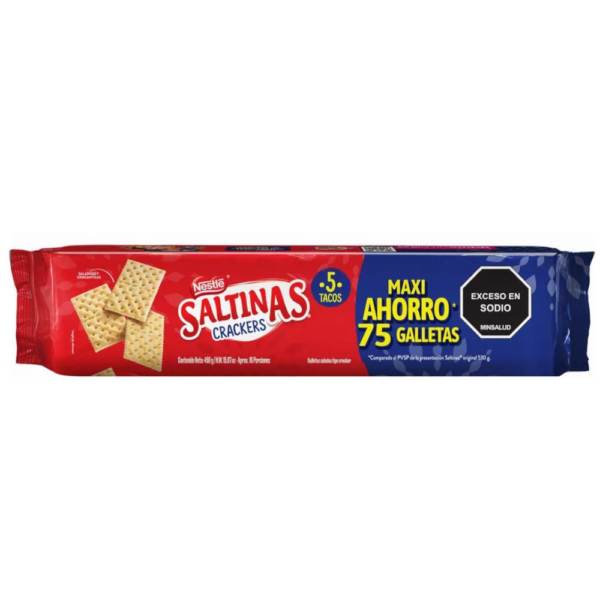 Galletas Saltinas Original 5Tacos 450Gr