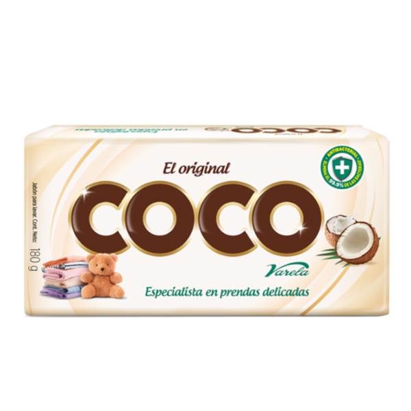 Jabón Coco Varela 180Gr