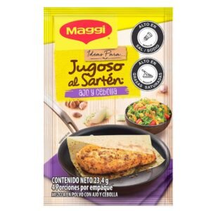 Jugoso Al Sartén Maggi Ajo Y Cebollas 23