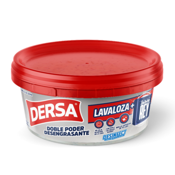 Lavaloza Dersa En Crema + Jabón Rey 225Gr