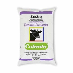 Leche Colanta Deslactosada Semidescremada 1000Ml