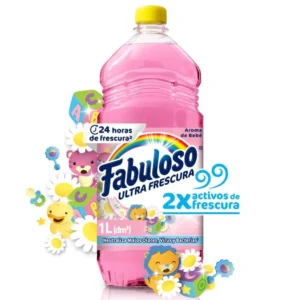 Limpiador Fabuloso Liquido Aroma De Bebe 1000Ml