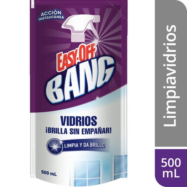 Limpiavidrios Easy Off Bang Cristal Doypack 500Ml