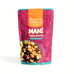 Maní Mas Uvas Pasas Frutos Y Semillas