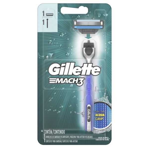 Maquina Afeitar Gillette Mach3 1 Unidad