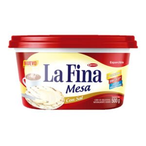 Margarina Esparcible La Fina Mesa Con Sal 500Gr
