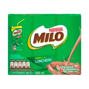 Bebida Láctea Milo Activ-Go Tetra Pack 6 Unidades 1080Ml