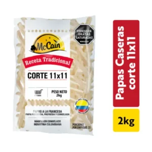 Papas Caseras Corte 11 X 11 McCain 2000 Gr