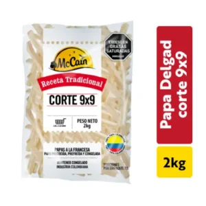 Papas Caseras Corte 9 X 9 McCain 2000 Gr